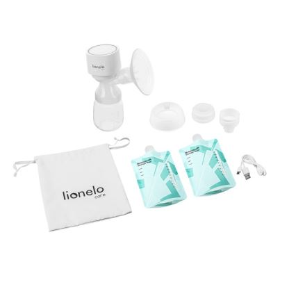 Lionelo - Tire-lait électrique rechargeable FIDI ONE 5V 1000 mAh 180 ml