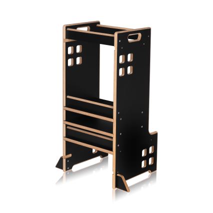 Lionelo - Torre d'apprendimento CASS Nero Onice