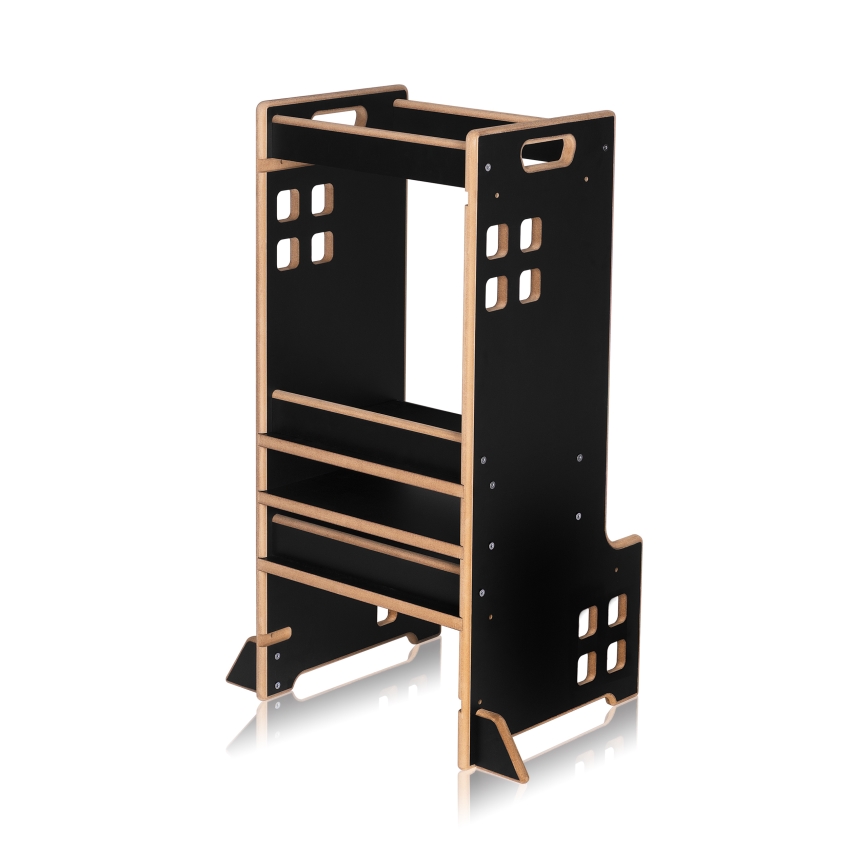 Lionelo - Torre d'apprendimento CASS Nero Onice