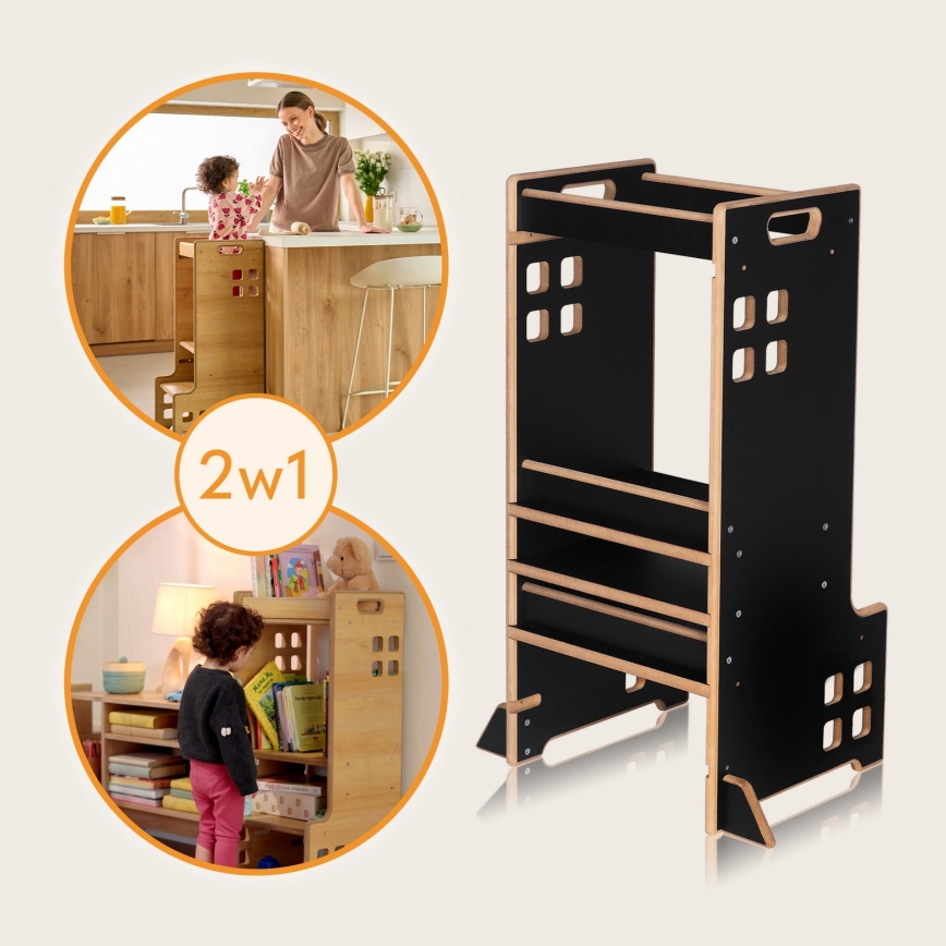 Lionelo - Tour d'apprentissage CASS Onyx noir