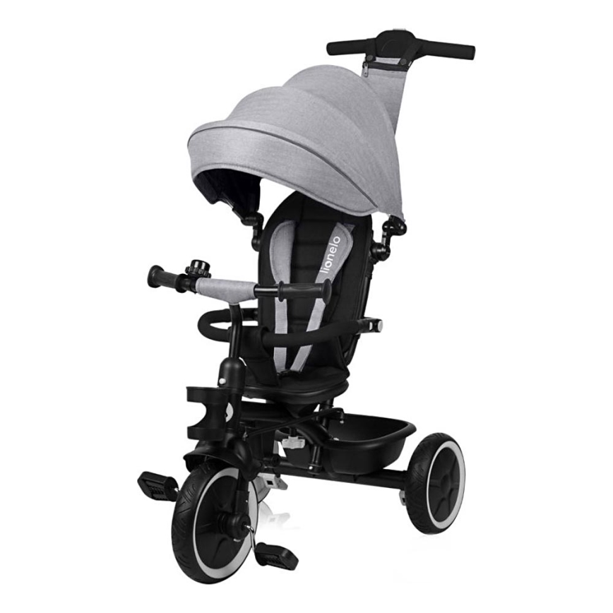 Lionelo - Triciclo per bambini BERRY Grey Stone