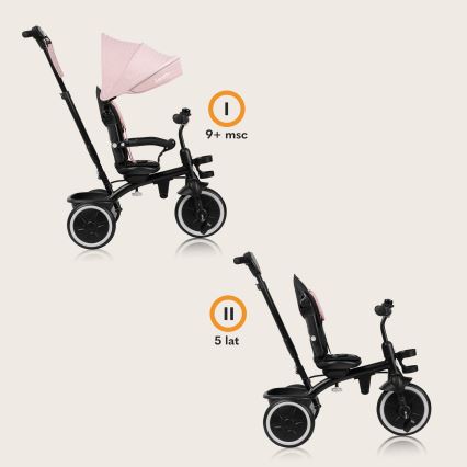 Lionelo - Triciclo per bambini BERRY Rosa