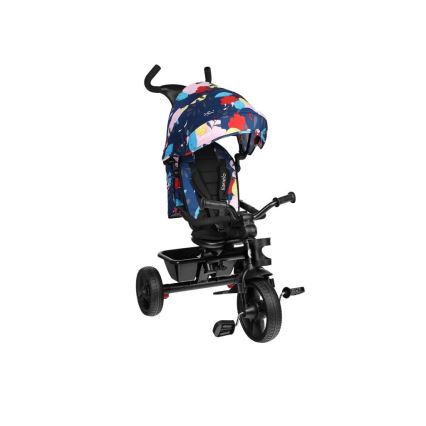Lionelo - Triciclo per bambini HAARI nero/colorato