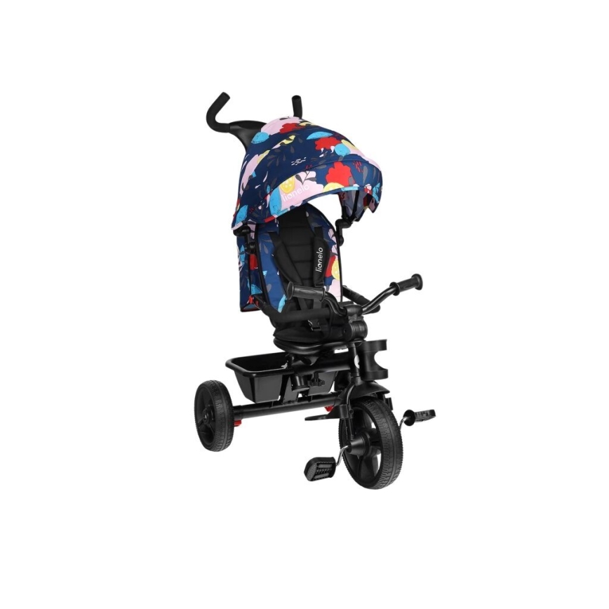 Lionelo - Triciclo per bambini HAARI nero/colorato