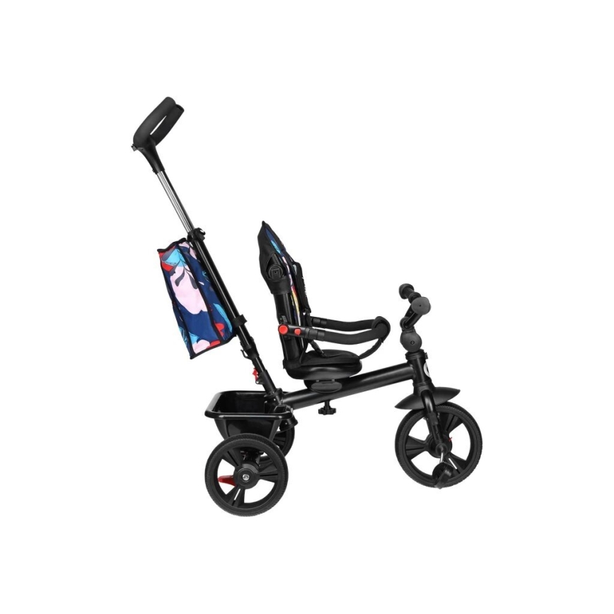 Lionelo - Triciclo per bambini HAARI nero/colorato
