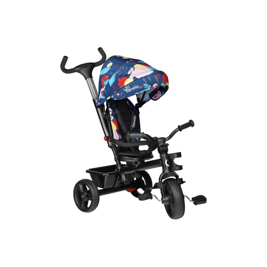 Lionelo - Triciclo per bambini HAARI nero/colorato