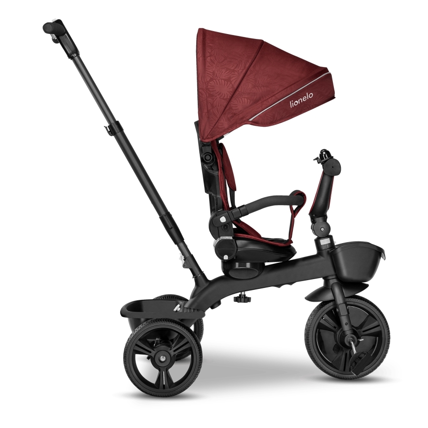 Lionelo - Triciclo per bambini KORI Rosso borgogna