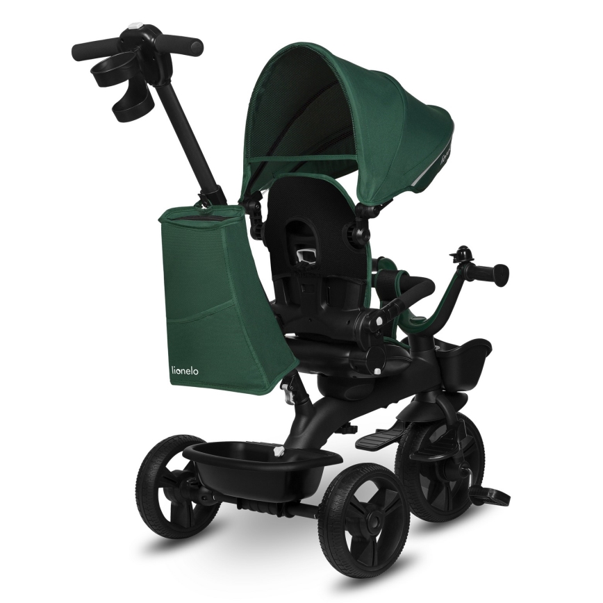 Lionelo - Triciclo per bambini KORI Verde smeraldo