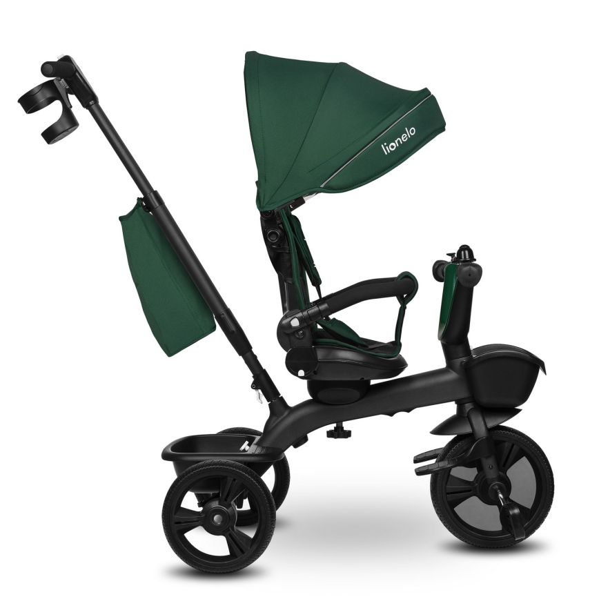 Lionelo - Triciclo per bambini KORI Verde smeraldo