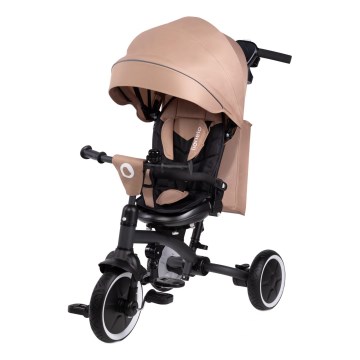 Lionelo - Triciclo per bambini TRIS PLUS Beige Sabbia