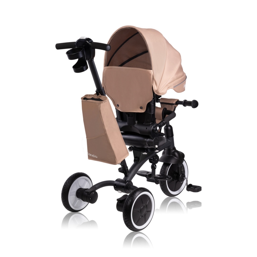 Lionelo - Triciclo per bambini TRIS PLUS Beige Sabbia
