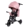 Lionelo - Triciclo per bambini TRIS PLUS Pink Rose