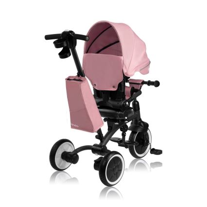 Lionelo - Triciclo per bambini TRIS PLUS Pink Rose