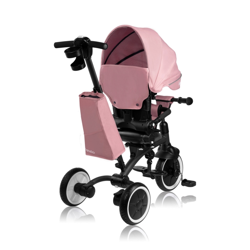 Lionelo - Triciclo per bambini TRIS PLUS Pink Rose