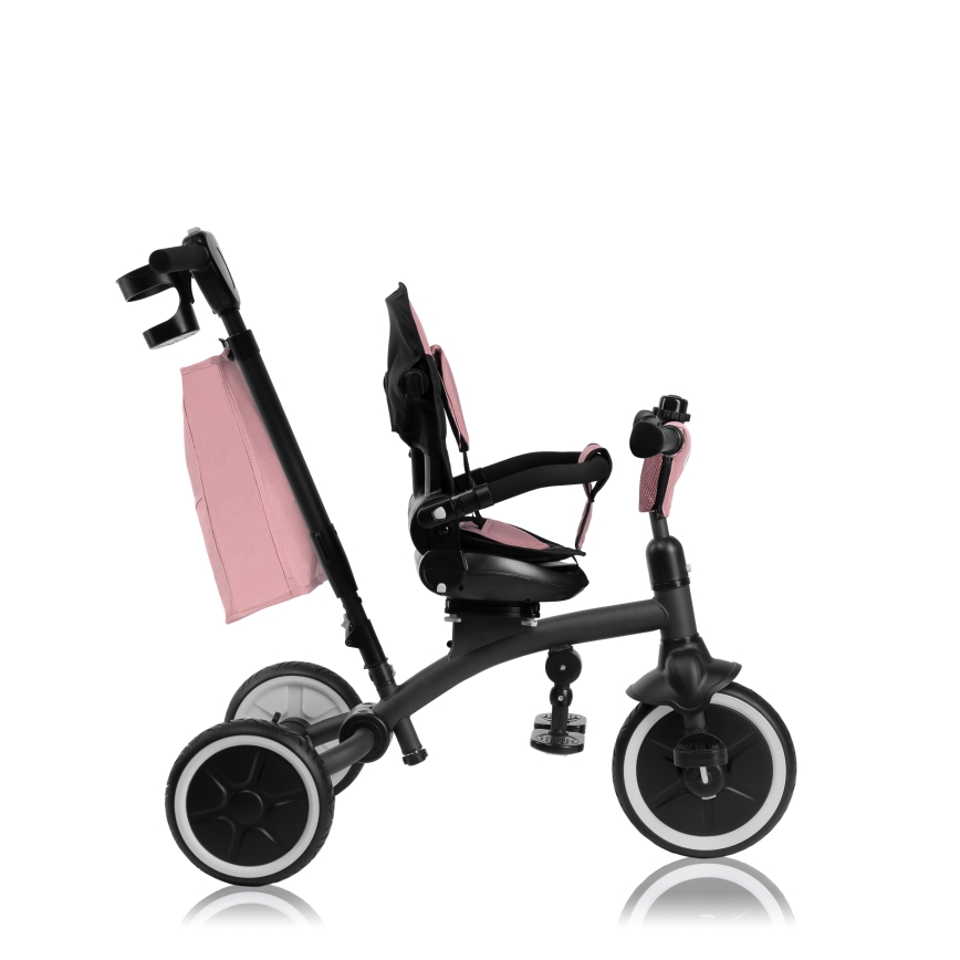 Lionelo - Triciclo per bambini TRIS PLUS Pink Rose