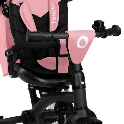 Lionelo - Triciclo per bambini TRIS PLUS Pink Rose