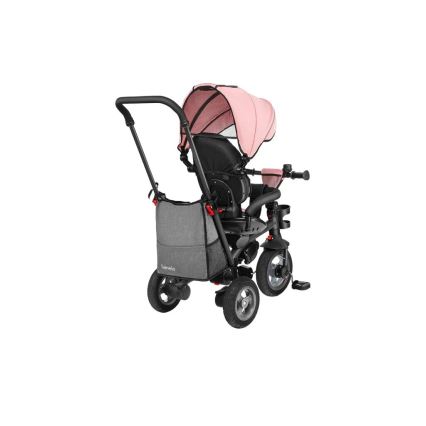 Lionelo - Triciclo per bambini TRIS rosa/grigio