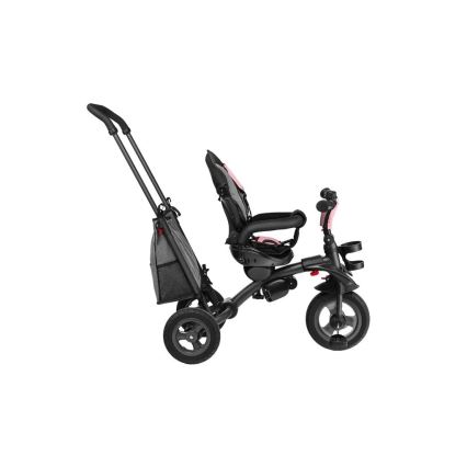 Lionelo - Triciclo per bambini TRIS rosa/grigio