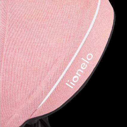 Lionelo - Triciclo per bambini TRIS rosa/grigio