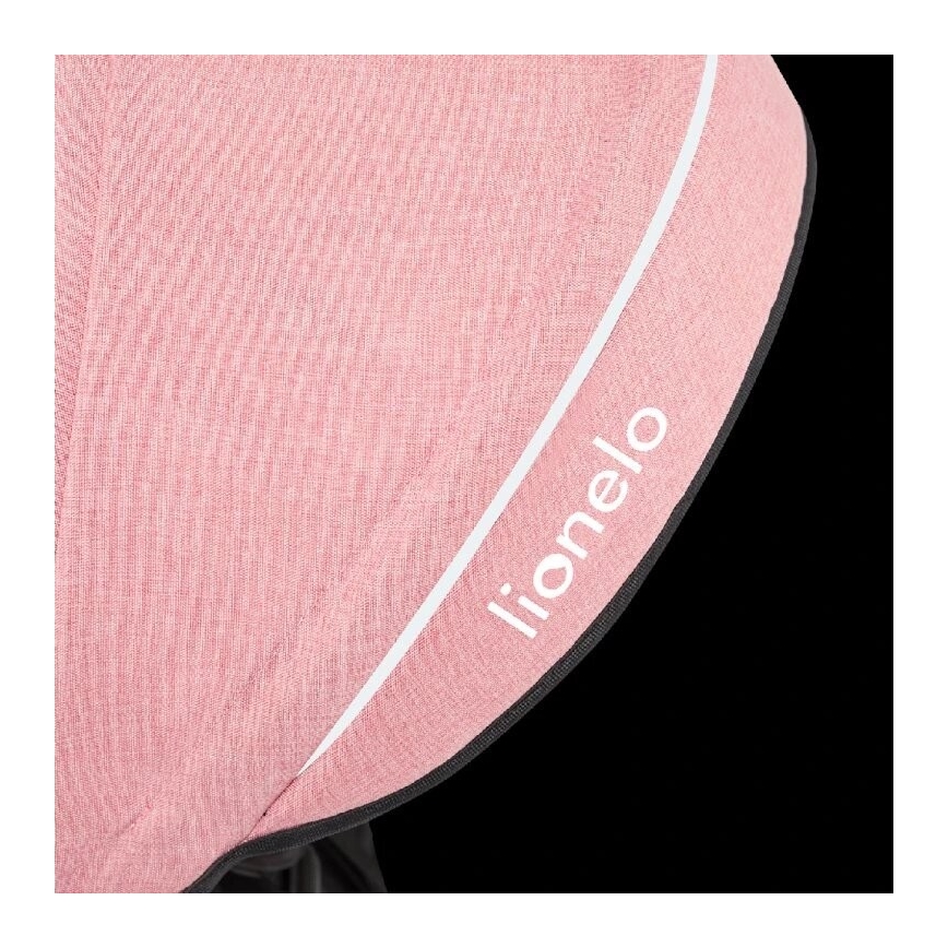 Lionelo - Triciclo per bambini TRIS rosa/grigio