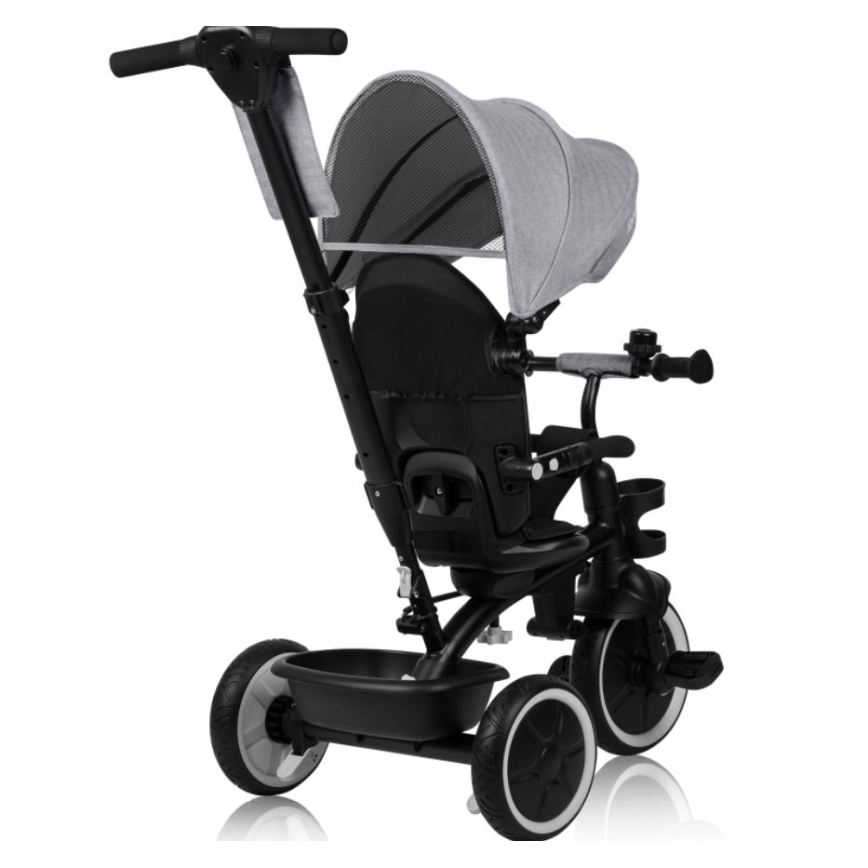 Lionelo - Tricycle pour enfant BERRY Grey Stone
