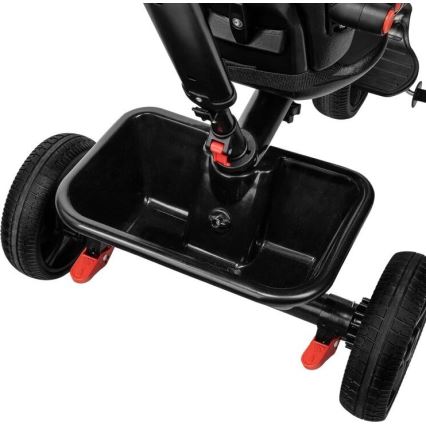 Lionelo - Tricycle pour enfant HAARI noir/multicolore