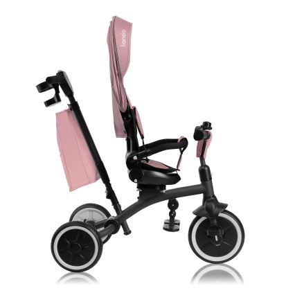 Lionelo - Tricycle pour enfant TRIS PLUS Rose
