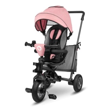 Lionelo - Tricycle pour enfant TRIS rose/gris