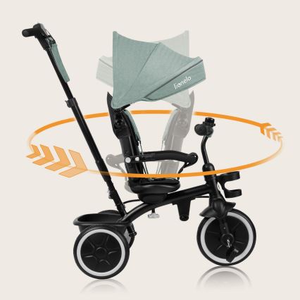 Lionelo - Tricycle pour enfants BERRY Green Forest