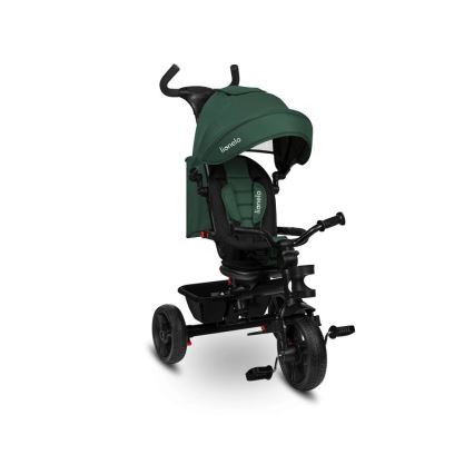 Lionelo - Tricycle pour enfants HAARI vert/noir