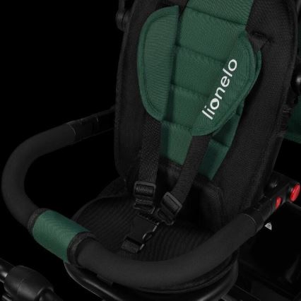 Lionelo - Tricycle pour enfants HAARI vert/noir