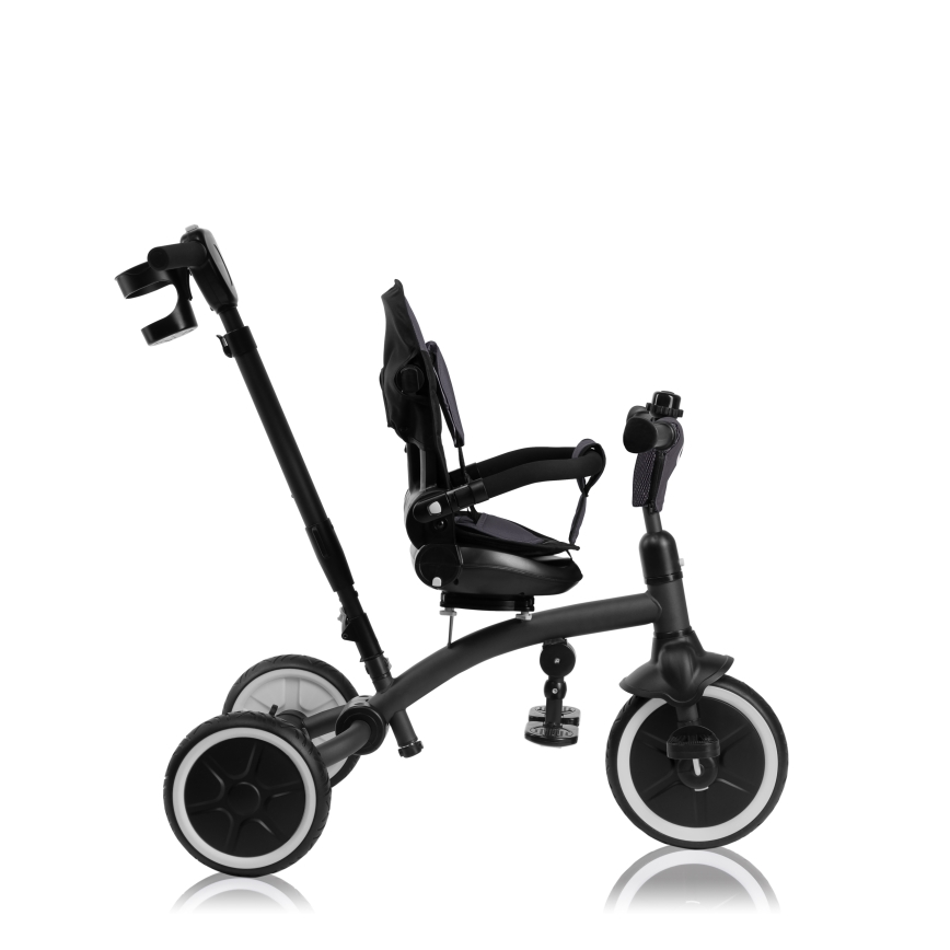 Lionelo - Tricycle TRIS PLUS pour enfants, Gris pierre