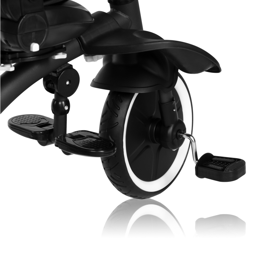 Lionelo - Tricycle TRIS PLUS pour enfants, Gris pierre