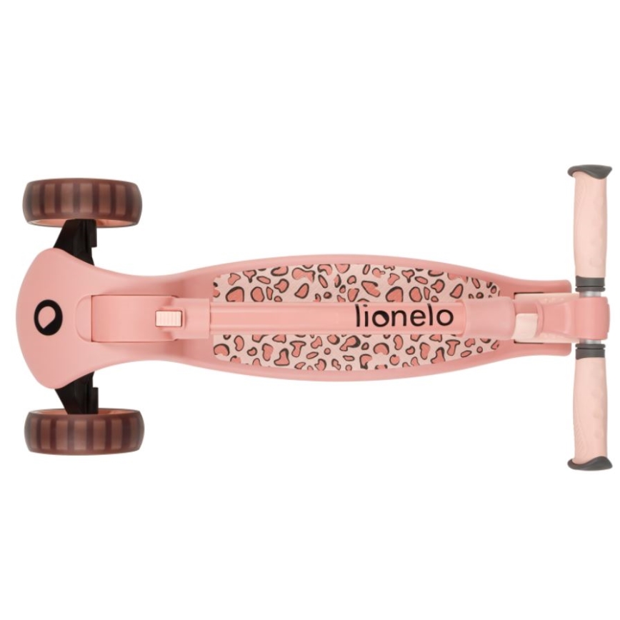 Lionelo - Trottinette 2-en-1 pour enfant FRANKY rose