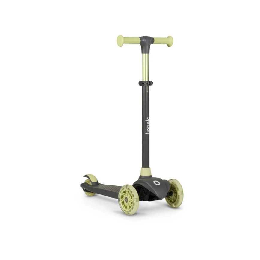 Lionelo - Trottinette enfant JESSY gris/vert