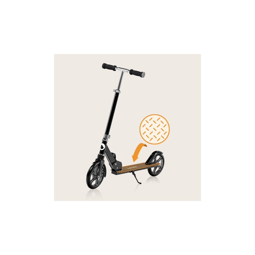 Lionelo - Trottinette pour enfants LUCA noir
