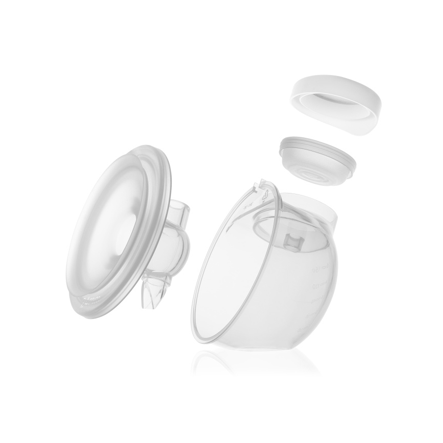 Lionelo - TWEE FREE Tiralatte elettrico ricaricabile doppio, 5V, 1500 mAh, 150 ml