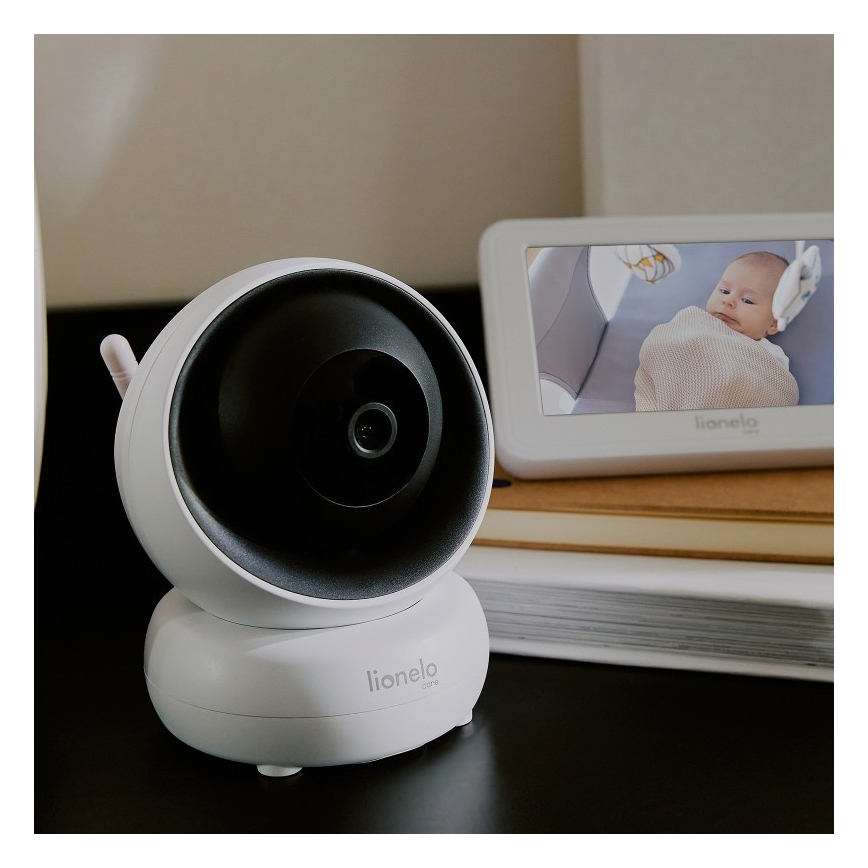 Lionelo - Veille-bébé avec moniteur BABYLINE 8.3 5V 3600 mAh