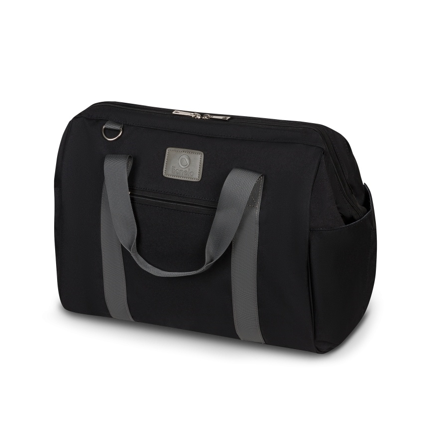 Lionelo - Wickeltasche für Kinderwagen IDA Black Onyx