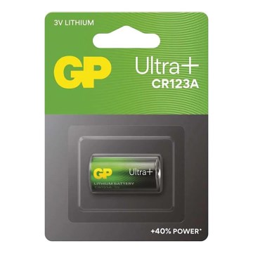 Lithiumbatterie CR123A GP LITHIUM 3V/1550 mAh