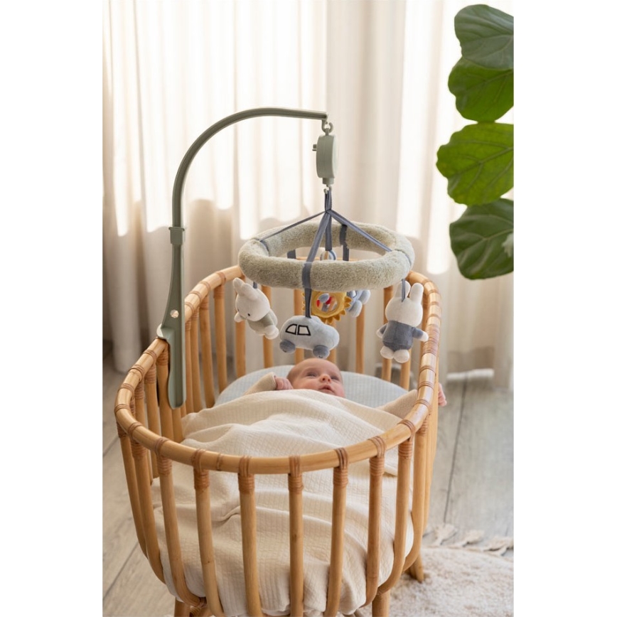 Little Dutch - Culla musicale mobile Miffy Fluffy grigio