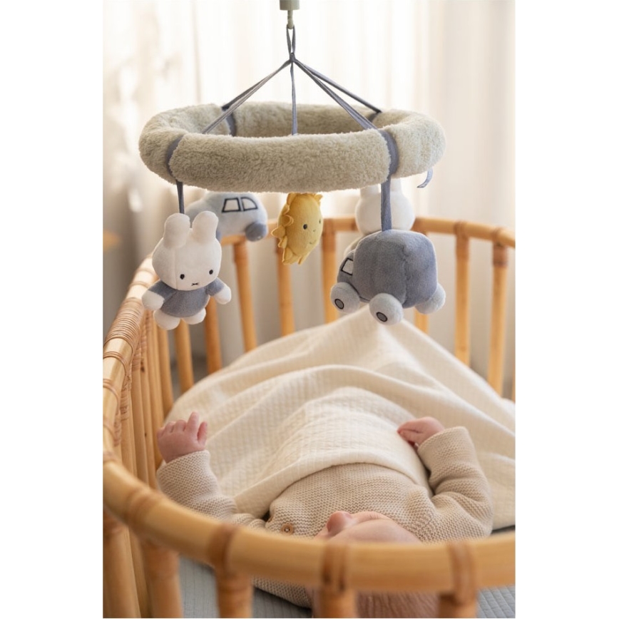 Little Dutch - Culla musicale mobile Miffy Fluffy grigio