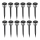 LOT 12x Lampe solaire LED/0,06W/1,2V 6500K IP44