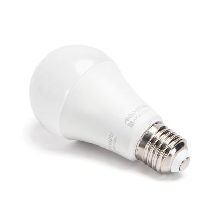 LOT 2x Ampoule à intensité variable LED RGBW MESH Connecté A60 E27/12W/230V 2700-6500K + Télécommande - Aigostar