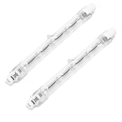 LOT 2x Ampoule industrielle J118 R7s/120W/230V 2900K - Aigostar