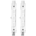 LOT 2x Ampoule industrielle J78 R7s/120W/230V 2900K - Aigostar