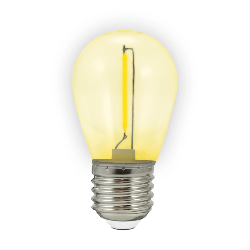 LOT 2x Ampoule LED PARTY E27/0,3W/36V jaune