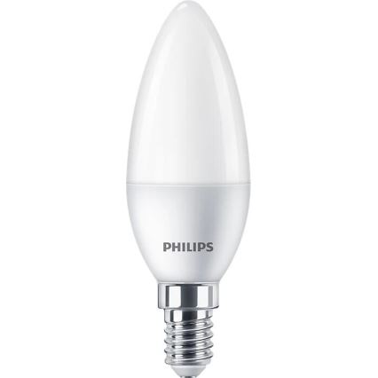 LOT 2x Ampoule LED Philips B35 E14/5W/230V 4000K