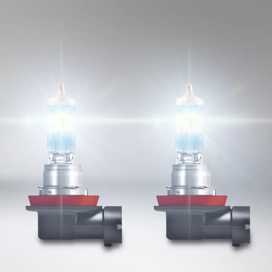 LOT 2x Ampoule pour voiture NIGHT BREAKER H11 PGJ19-2/55W/12V - Osram