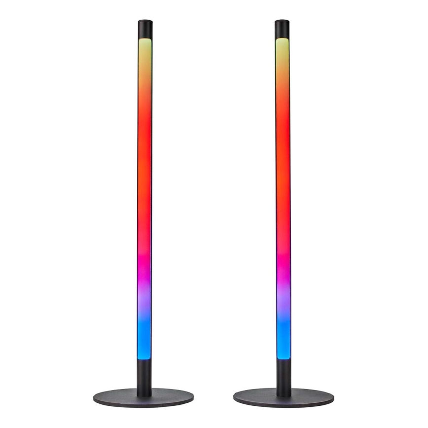 LOT 2x Lampe de table RGBIC à intensité variable SmartLife LED/36W/230V 55 cm 2700-6500K Wi-Fi Tuya + Télécommande